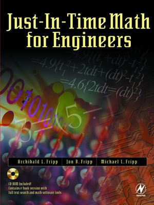 cover image of Just-In-Time Math for Engineers